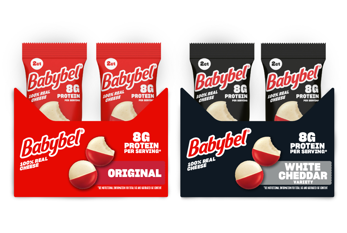 Point of sale display box design for individual cheese packaging